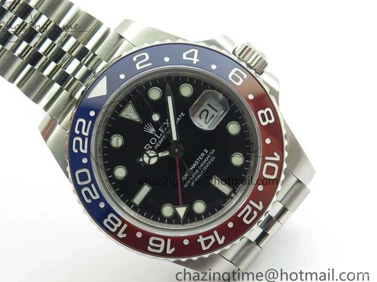 MiroTime 0521 UrbanStyle GMT-Master II 126710 BLRO 904L BP Maker 1:1 Best Edition Black Dial On 904L Jubilee Bracelet A3285 (Correct Hand Stack) 2517